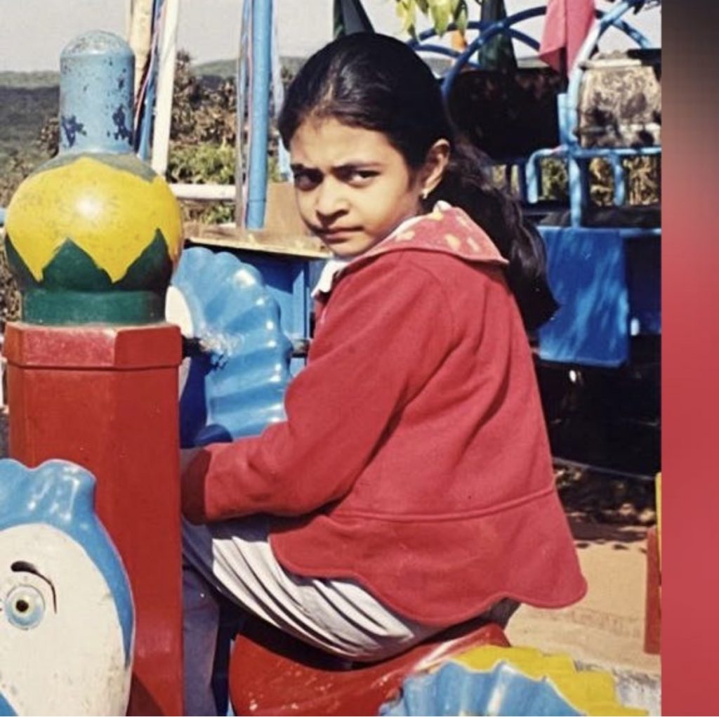 Clearly, Zohra is not a morning person. little kid