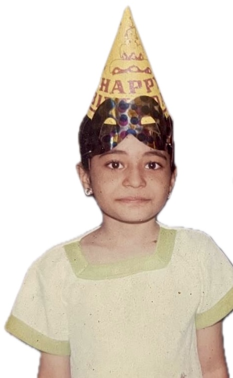 Zohra at her friends birthday party image